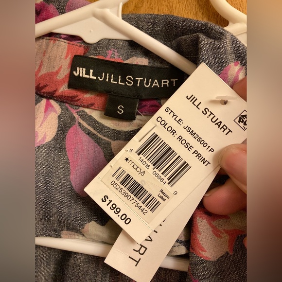 New with tags! Beautiful long floral jacket - Picture 6 of 8